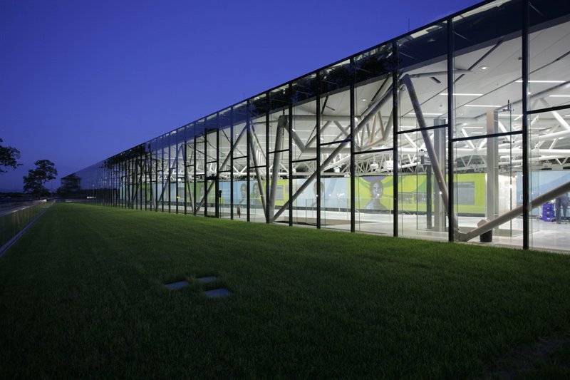 Adi Dassler Brand Center, Herzogenaurach, Germany by Querkraft Architekten, 2006. 