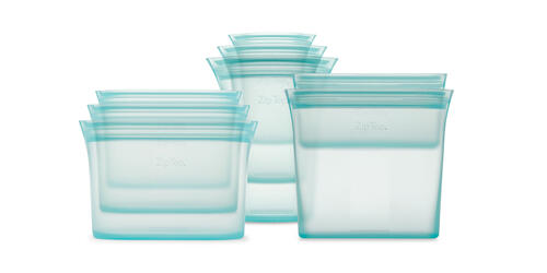Zip Top 100% Platinum Silicone Reusable Containers | 2017-2019