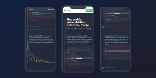 GitHub homepage redesign | 2020