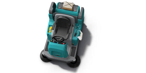Tennant S16 Ride-On Floor Sweeper | 2018-2020