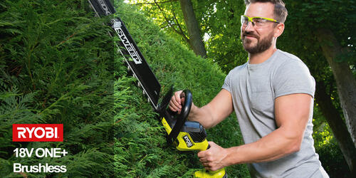 Ryobi 18V ONE+ HP Brushless Hedge Trimmer | 2020
