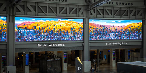 Iconic Multimedia At Moynihan Train Hall | 2020-2021