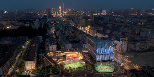 Haimen Shishan Square (Haimen City Sports Service Complex) | Hangzhou, China | 2020