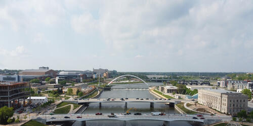 Downtown Bridges Des Moines, Iowa | 2020