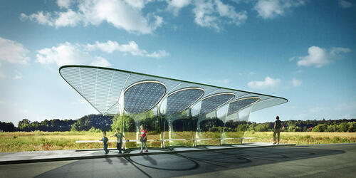 Glass Butterfly, Holbaek, Denmark | 2013