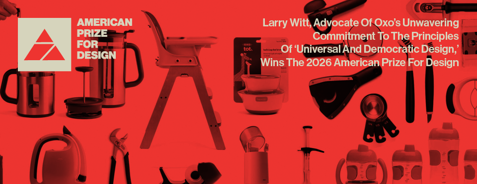 Larry Witt is Officially Bestowed the 2026 American Prize for Design