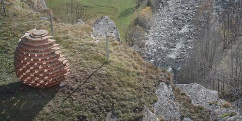 Temple of Thought | Rossa, Grisons, Switzerland/ Tesserete, Tessin, Switzerland | 2023