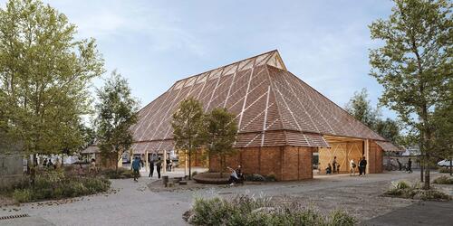 The Red Market Hall - North Alsace | 2023 | Arnaud Backer, France