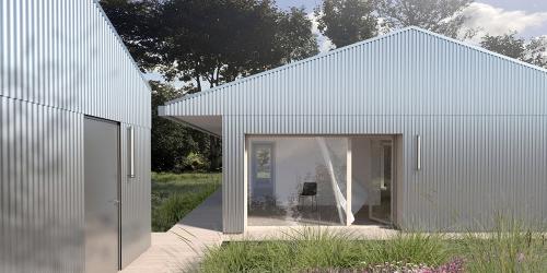 Vignes, multipurpose and evolutive house, Vignes-la-Côte, France | 2021, Romain Delvalet, France