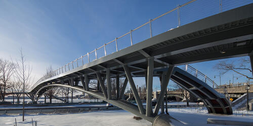 Frances Appleton Pedestrian Bridge | Boston, Massachussettes | 2018
