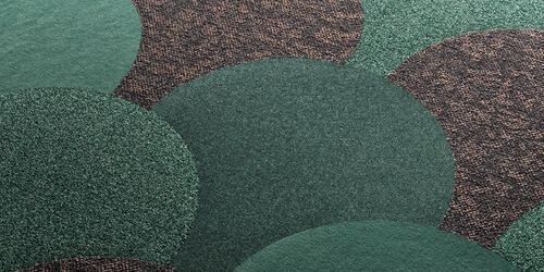 Free-form tile FLAKE 2018-2019