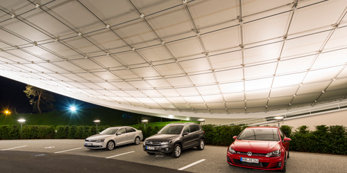Autostadt Roof and Service Pavilion - Autostadt, StadtBrücke, Wolfsburg, Germany, 2013