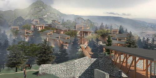 Linden Center at Shilong Village | Xiaxi,China | 2017