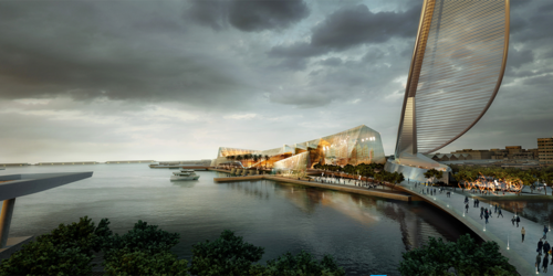 Lyrical Seashore: Kaohsiung Maritime Cultural & Music Center, Kaohsiung, Taiwan | 2010