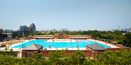 McCarren Pool and Bathhouse | Brooklyn, New York | 2012