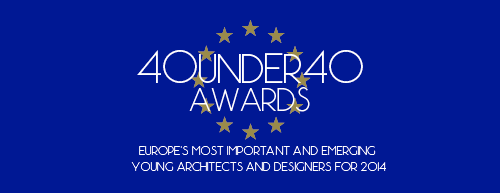Announcing Europe's most important and emerging young architects and designers as 